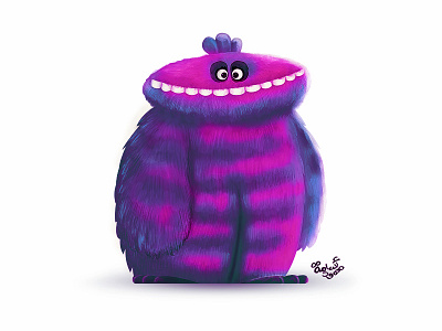 Muppet - Character Design - 02 character design digital monster muppet painting puppet