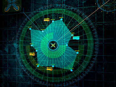 GNOSIS (Propagation Map) fui hud infographics interface movies scifi ui