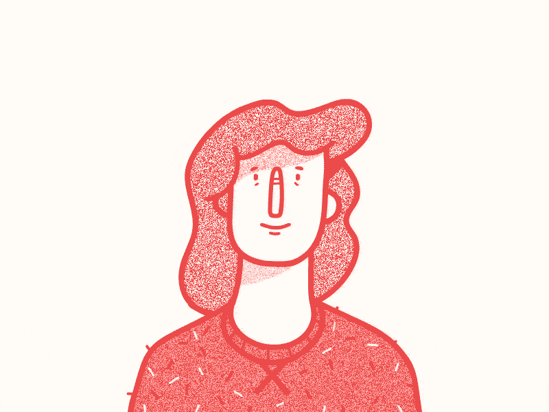 Look Out! burst cel animation frame head illustration people snowball