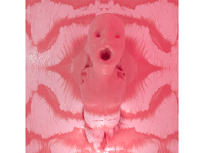 Dissolve Under My Flesh 3d 3d art 3d illustration art direction c4d cinema 4d creative direction digital art digital design illustration octane