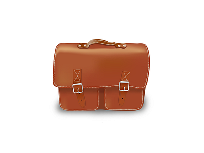 Satchel icon illustrator satchel