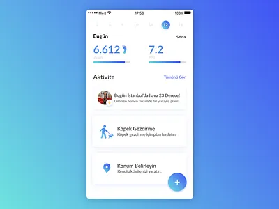 Fitness App challenge fitness app step