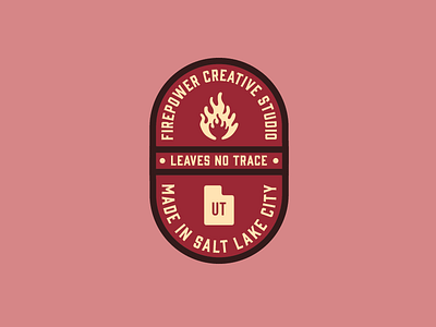 Firepower Studio branding fire firepower salt lake city studio