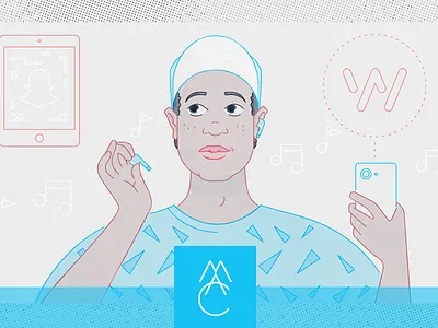 Generation Z article boy generation generation z generational illustration male marketing teen teenager