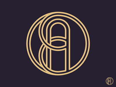 AE monogram. escu alex geometric grid logo logotype mark minimalism monogram symbol