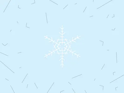 Make Cut Out Snowflakes Day art line snowflake