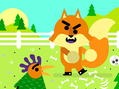 Can't Hide A Fox Tail fox tail fox vector graphic design illustration