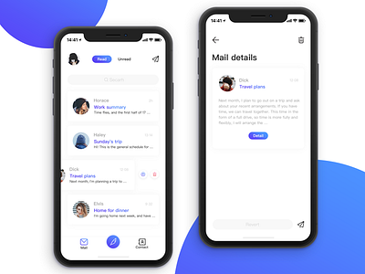 Mail management app app mail management