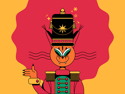 Christmas Cat - 2 2d animal cat christmas design illustration