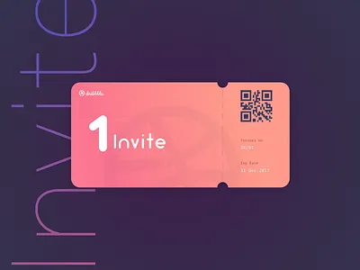 Dribbble Invite dribbble interaction invitation ui ux visual