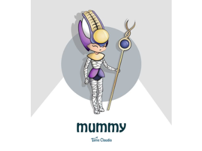 mummy character illustrator