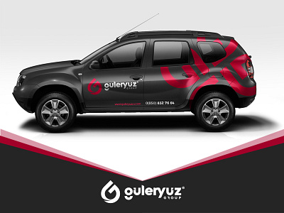 Guleryuz Group / Corporate Design Part brand car corporate design logo wrap