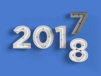 Bye 2017 - Hello 2018 new year