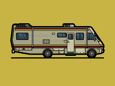 1986 Fleetwood Bounder - Breaking Bad breaking bad car flatline pop tv series vintage