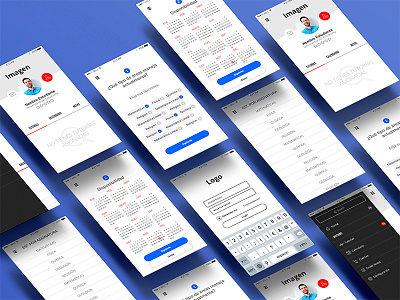 UI Desing App app design prototipe ui