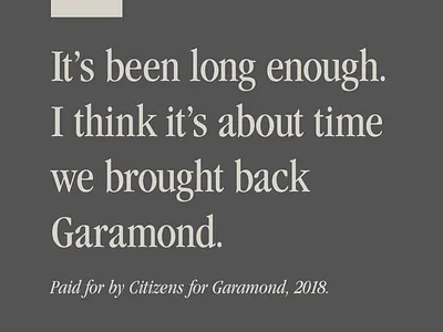 Garamond Dribbble 20171228 garamond typography