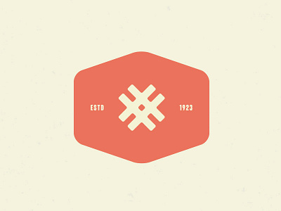 XX logo concept badge branding graphic design logo minnesota retro vintage