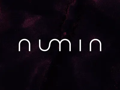 Numin Logo Design branding corporate identity letterforms lettering logo mark monogram numin strategy wordmark
