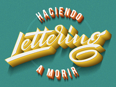 haciendo lettering a morir handmadefont ilustrator lettering photoshop type typelove