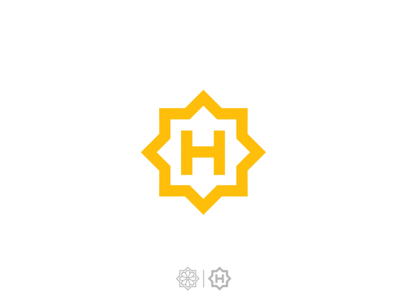 H Animation Logo 3 animation h logo