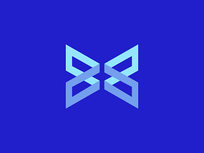 X monogram logo mark x