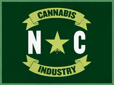 NC Cannabis Industry branding cannabis green industry legal legalize marijuana nc north carolina pot star weed