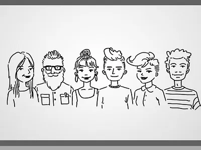 Screenshot animation chalkboard drawing sketch