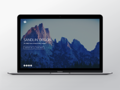 SDC Landing branding identity landing page ui visual design