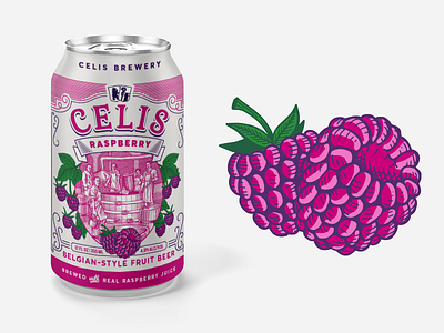 Celis Raspberry Illo