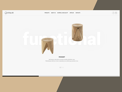 Wood maker landing page branding homepage landingpage webdesign