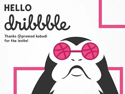 Hello Dribbble! debut porg star wars