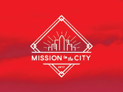 M2TC Logo christianity church city concept light logo mission shirt