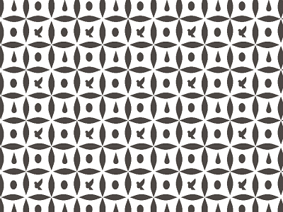 She Gone dove emboss flat leaf olives packaging pattern print
