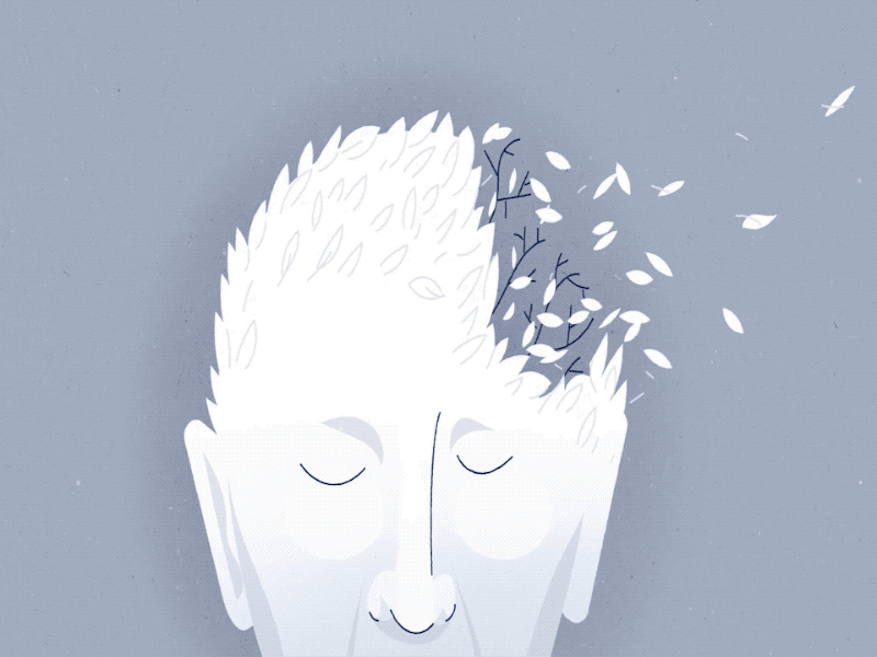 Dementia animation character design characters explainer explainer video fun illustration motion graphics outline simple illustration