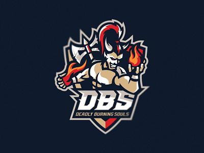 Demons demons esport gaming hell identity logo mascot sport team