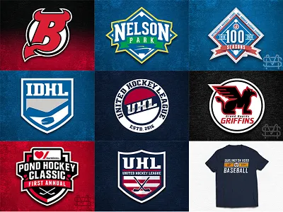 Top 9 Shots of 2017 2017 2017 shots 9 baseball branding hockey identity illustration logo shots sports top 9 shots