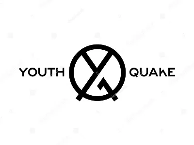 Youthquake anarchy crossed earthquake logo metaphor pacific quake sign stop symbol young youthquake