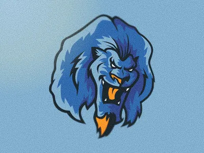 Lion Logo art design football lion logo powerpoint sports vector