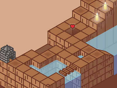 untitled-1.jpg game illustration isometrics labyrinth