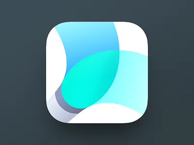 Paint App Icon app icon blue brush editor gradation green icon paint