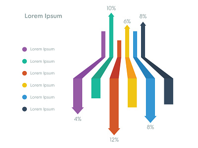 Infograph, Style 1 flat design graphs illustration illustrator infograph