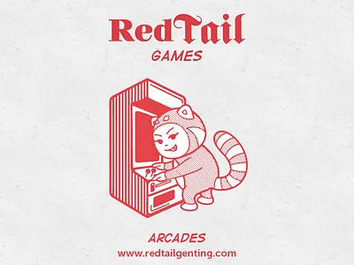 Gamer Panda arcades creative games mascot web design web development website