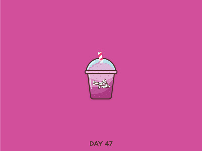 Daily Logo 47/50 - Smoothie Company brand branding clean dailylogo dailylogochallenge drink logo mark simple smoothie smoothie company vector