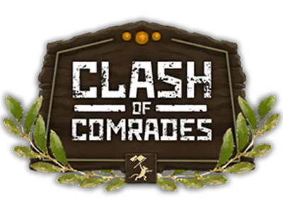 Clash of Comrades game logo tooth and tail