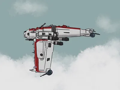 MG-100 Starfortress bomber clouds mg 100 resistance star fortress star wars the last jedi