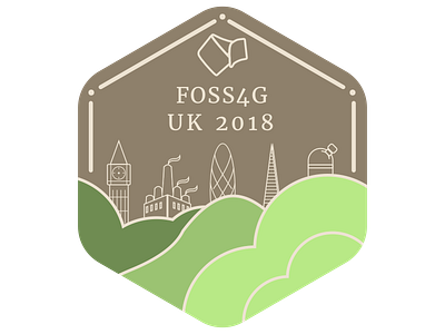 FOSS4G UK 2018 Logo