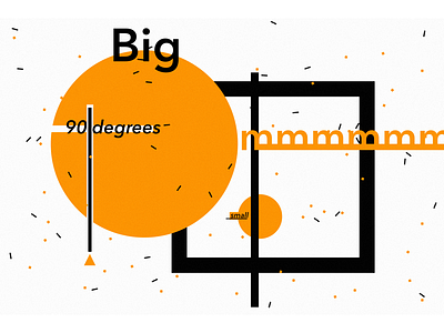 New Forms 2 art big forms simple typography