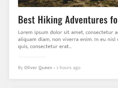 Article blog icons magazine popular red trending website wordpress