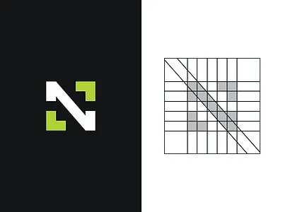 'Nick Photography' Logo logo n nick photography