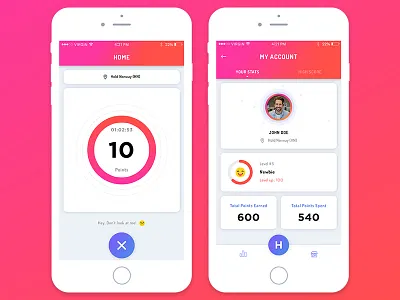 Hold App app design graphics inspiration ios mobile uiux